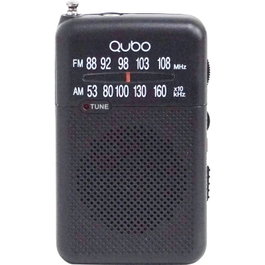 Qubo Radio portátil mini RS-1 negro